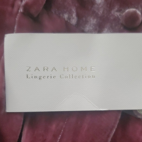 Velvet Burgundy Pants - Picture 3 of 4